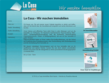 Tablet Screenshot of lacasa-hausservice.com